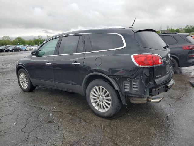 5GAKVCED0CJ393618 - 2012 BUICK ENCLAVE BLACK photo 2