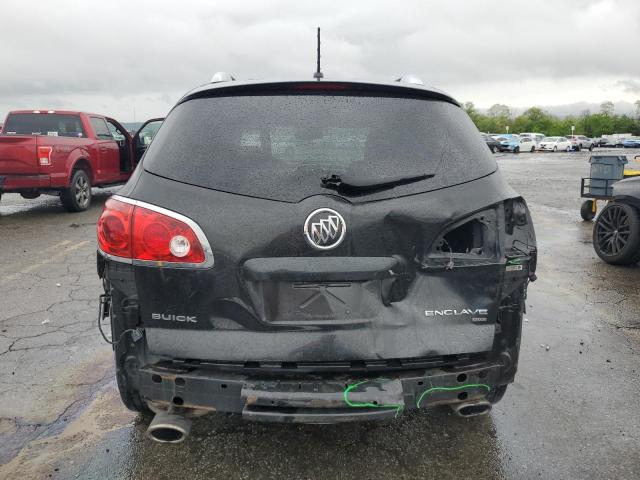 5GAKVCED0CJ393618 - 2012 BUICK ENCLAVE BLACK photo 6