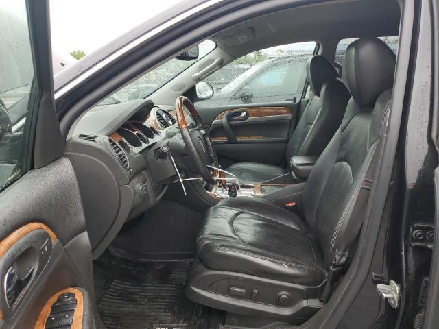 5GAKVCED0CJ393618 - 2012 BUICK ENCLAVE BLACK photo 7