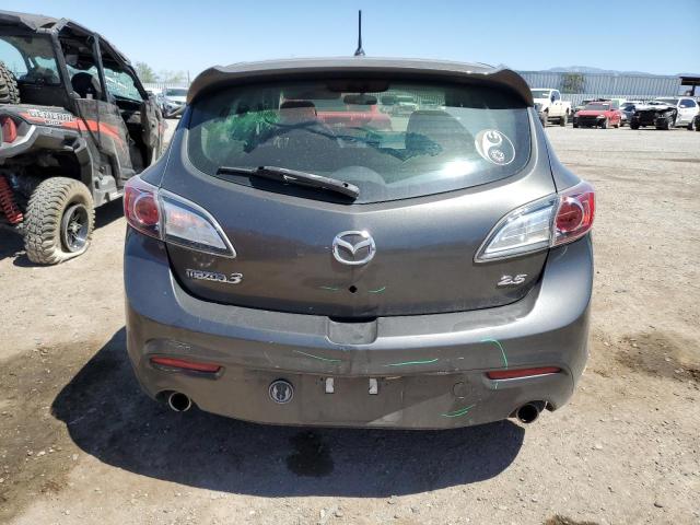 JM1BL1M56B1432472 - 2011 MAZDA 3 S GRAY photo 6