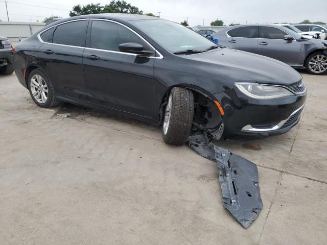 1C3CCCAB6FN556318 - 2015 CHRYSLER 200 LIMITED BLACK photo 4