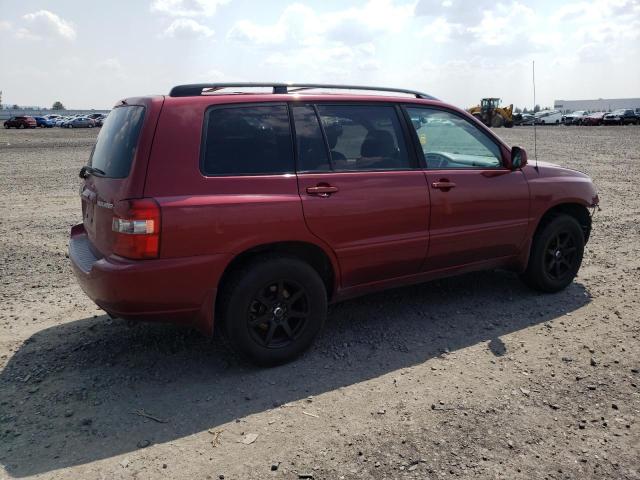 JTEEP21A570212807 - 2007 TOYOTA HIGHLANDER SPORT MAROON photo 3