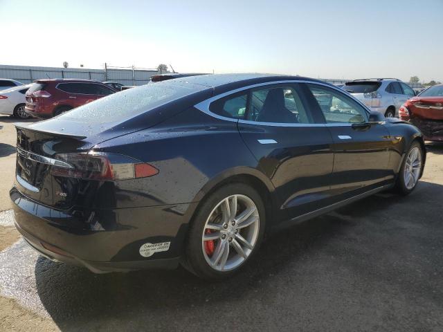 5YJSA1H19EFP36825 - 2014 TESLA MODEL S Mavi foto 3