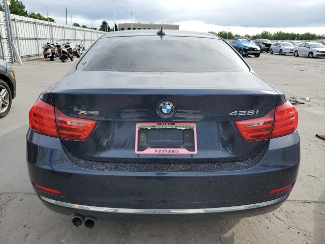 WBA3N5C50EK196372 - 2014 BMW 428 XI BLUE photo 6