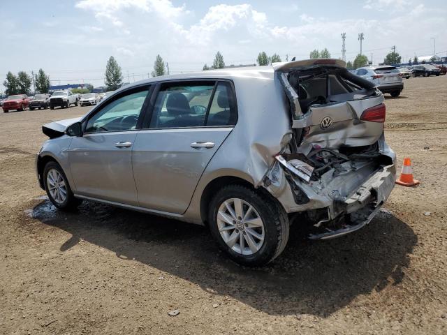 3VWG57AU7KM026506 - 2019 VOLKSWAGEN GOLF S SILVER photo 2