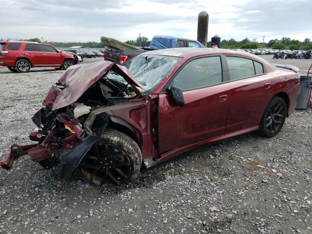 2C3CDXHG3NH244664 - 2022 DODGE CHARGER GT MAROON photo 1