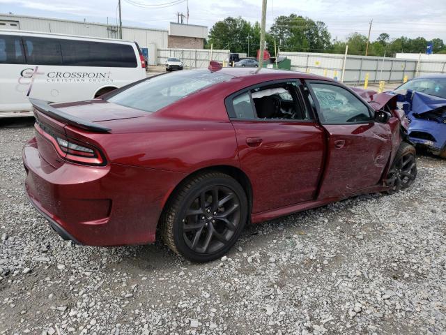 2C3CDXHG3NH244664 - 2022 DODGE CHARGER GT MAROON photo 3