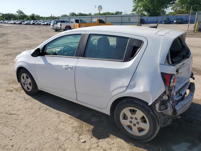 1G1JA6SH1D4196903 - 2013 CHEVROLET SONIC LS 白色 照片 2