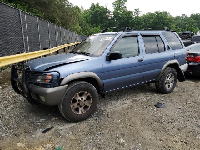 JN8AR07Y0YW424233 - 2000 NISSAN PATHFINDER LE BLUE photo 1