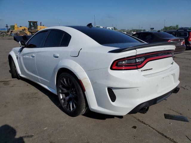 2C3CDXL92NH118806 - 2022 DODGE CHARGER SRT HELLCAT WHITE photo 2