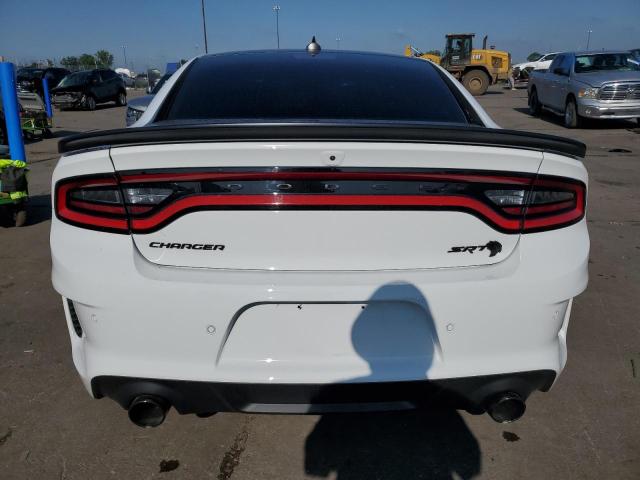 2C3CDXL92NH118806 - 2022 DODGE CHARGER SRT HELLCAT WHITE photo 6