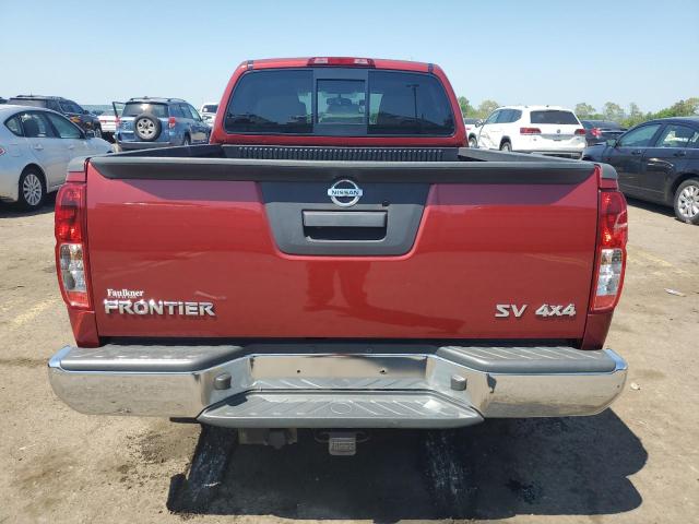 1N6AD0FV2KN721662 - 2019 NISSAN FRONTIER SV RED photo 6
