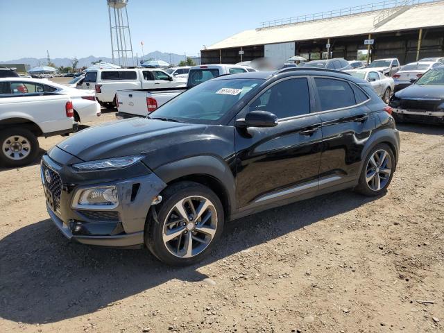 KM8K33A5XLU543909 - 2020 HYUNDAI KONA LIMITED BLACK photo 1