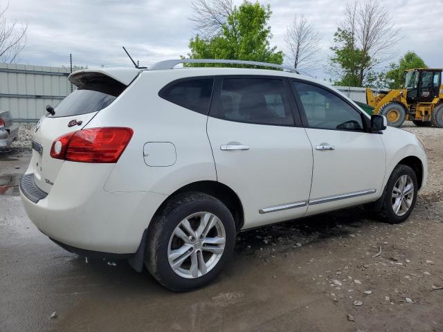 JN8AS5MV4CW383755 - 2012 NISSAN ROGUE S WHITE photo 3
