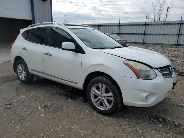 JN8AS5MV4CW383755 - 2012 NISSAN ROGUE S WHITE photo 4
