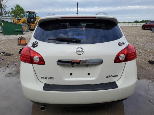 JN8AS5MV4CW383755 - 2012 NISSAN ROGUE S WHITE photo 6