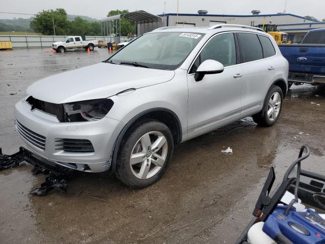 WVGFK9BP0BD007279 - 2011 VOLKSWAGEN TOUAREG V6 TDI SILVER photo 1