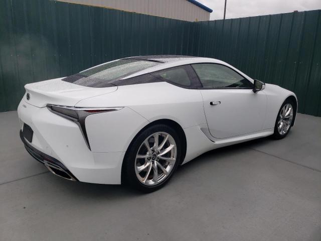 JTHHP5AY1JA000311 - 2018 LEXUS LC 500 WHITE photo 3