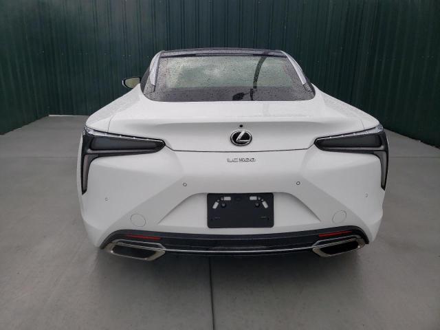 JTHHP5AY1JA000311 - 2018 LEXUS LC 500 WHITE photo 6