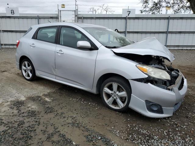 2T1KE40E19C006499 - 2009 TOYOTA COROLLA MA S SILVER photo 4