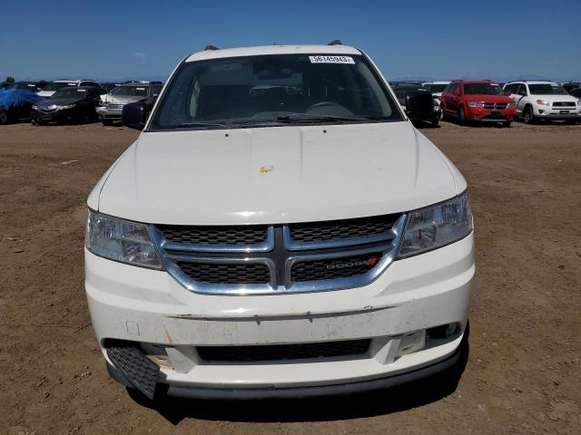 3C4PDCAB2HT591502 - 2017 DODGE JOURNEY SE WHITE photo 5