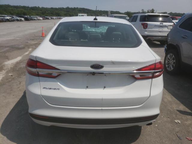 3FA6P0G71HR107861 - 2017 FORD FUSION S WHITE photo 6