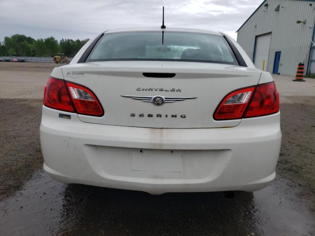 1C3LC56D59N516144 - 2009 CHRYSLER SEBRING TOURING WHITE photo 6