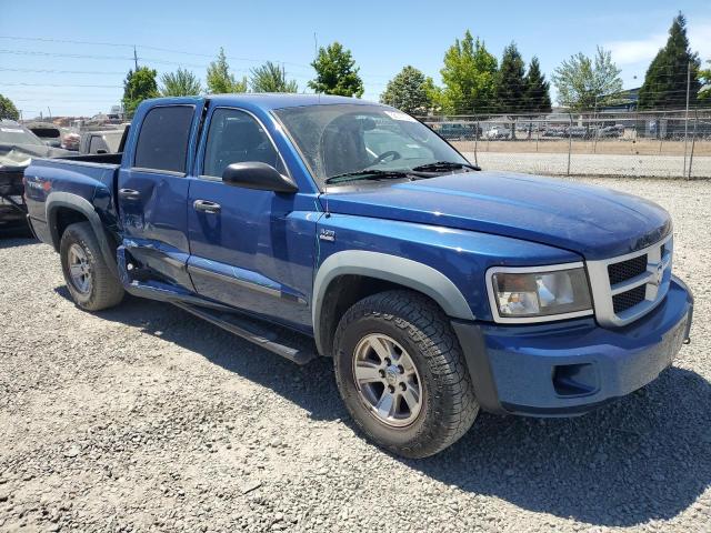 1D7CW7GP4AS101173 - 2010 DODGE DAKOTA TRX BLUE photo 4