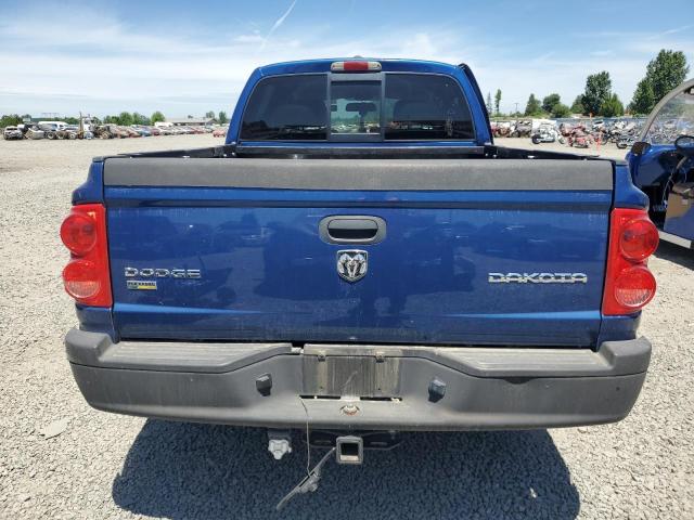 1D7CW7GP4AS101173 - 2010 DODGE DAKOTA TRX BLUE photo 6