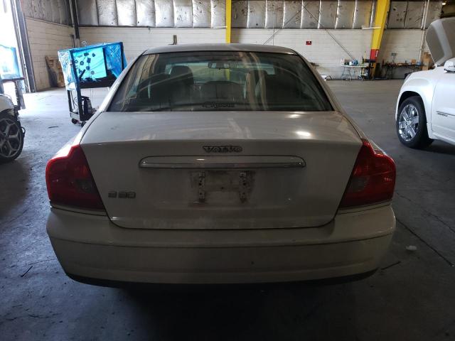 YV1TS592651407907 - 2005 VOLVO S80 2.5T WHITE photo 6