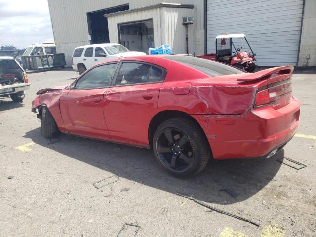 2B3CL3CGXBH504568 - 2011 DODGE CHARGER RED photo 2