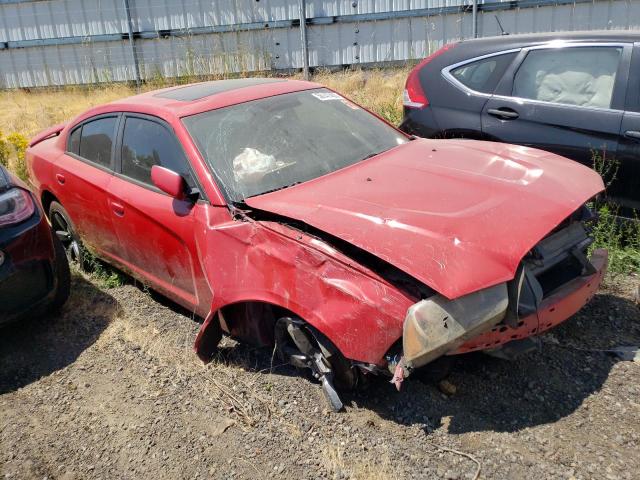 2B3CL3CGXBH504568 - 2011 DODGE CHARGER RED photo 4