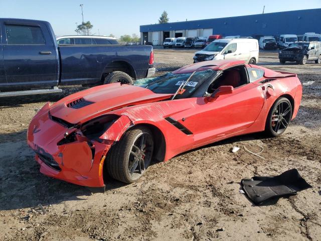 1G1YB2D74K5109933 - 2019 CHEVROLET CORVETTE STINGRAY 1LT RED photo 1