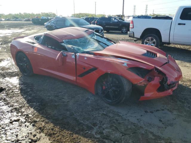 1G1YB2D74K5109933 - 2019 CHEVROLET CORVETTE STINGRAY 1LT RED photo 4
