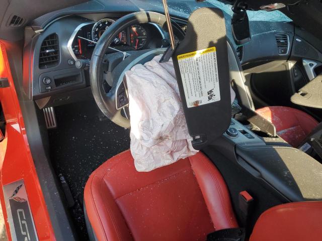 1G1YB2D74K5109933 - 2019 CHEVROLET CORVETTE STINGRAY 1LT RED photo 8