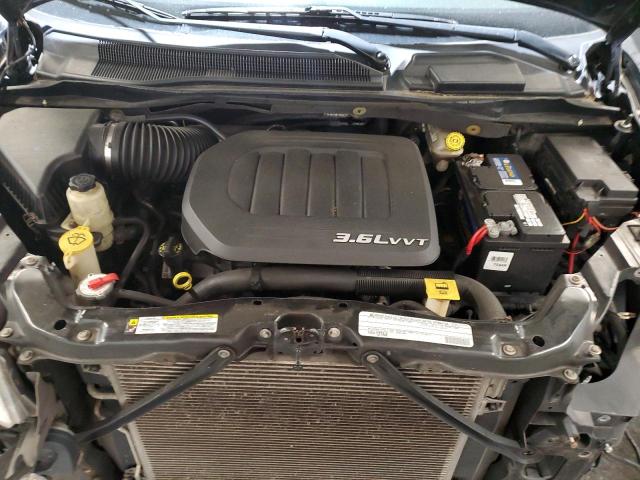 2A4RR8DG3BR705784 - 2011 CHRYSLER TOWN & COU TOURING L BLACK photo 12