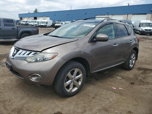 JN8AZ1MW9AW123068 - 2010 NISSAN MURANO S TAN photo 1