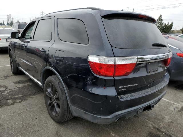 1D4SE4GT1BC600211 - 2011 DODGE DURANGO CREW BLUE photo 2