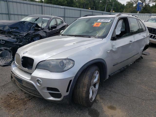 5UXZW0C5XBL369560 - 2011 BMW X5 XDRIVE35D SILVER photo 1
