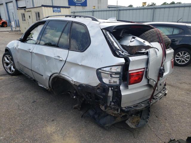 5UXZW0C5XBL369560 - 2011 BMW X5 XDRIVE35D SILVER photo 2
