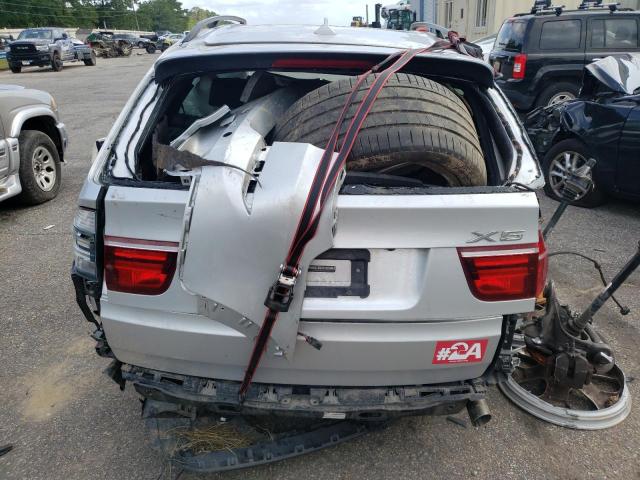 5UXZW0C5XBL369560 - 2011 BMW X5 XDRIVE35D SILVER photo 6