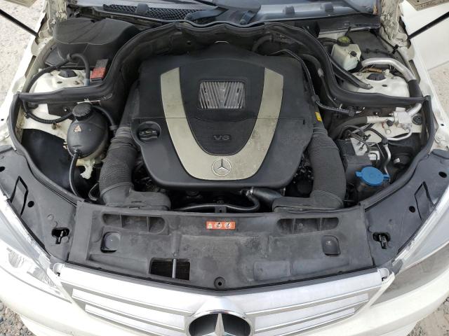 WDDGF5EB0BF647945 - 2011 MERCEDES-BENZ C 300 WHITE photo 11