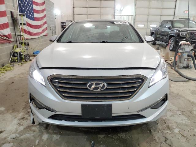 5NPE34AF1FH155370 - 2015 HYUNDAI SONATA SPORT SILVER photo 5