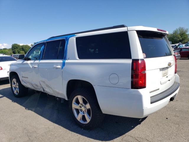 1GNSKJKC3FR225086 - 2015 CHEVROLET SUBURBAN K1500 LT WHITE photo 2