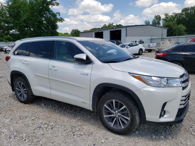 5TDJGRFH8JS045431 - 2018 TOYOTA HIGHLANDER HYBRID WHITE photo 4