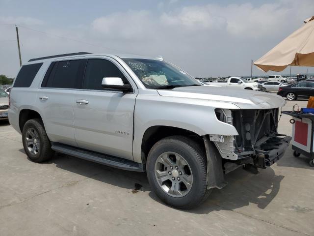 1GNSCAKC1JR365367 - 2018 CHEVROLET TAHOE C1500  LS SILVER photo 4