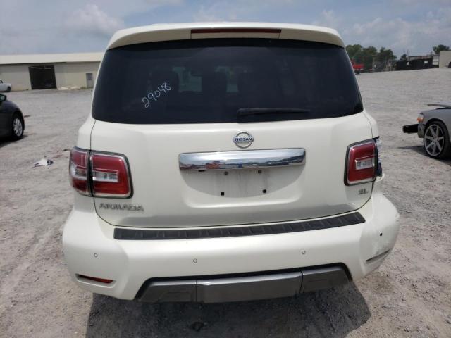 JN8AY2ND2KX010371 - 2019 NISSAN ARMADA SV WHITE photo 6