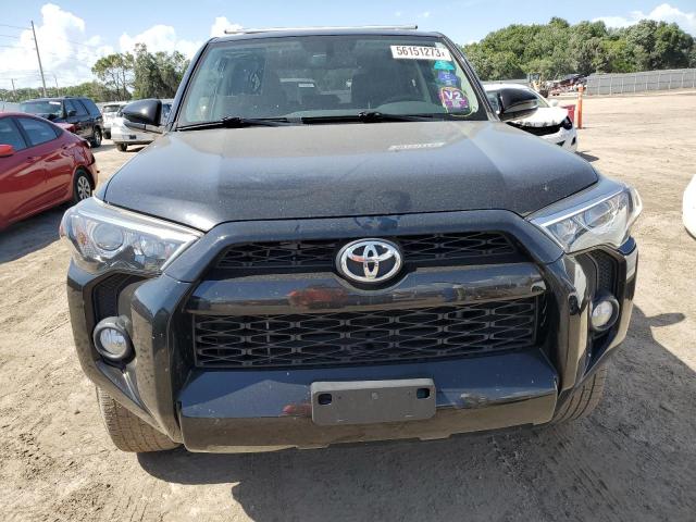 JTEBU5JRXG5390556 - 2016 TOYOTA 4RUNNER SR5/SR5 PREMIUM შავი ფოტო 5