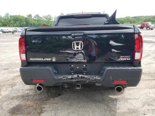 5FPYK3F14MB017106 - 2021 HONDA RIDGELINE SPORT BLACK photo 6