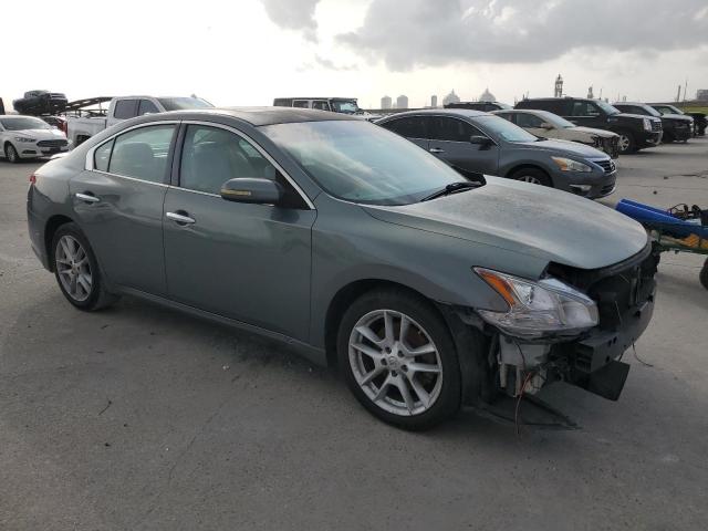 1N4AA5AP1AC865897 - 2010 NISSAN MAXIMA S BLUE photo 4